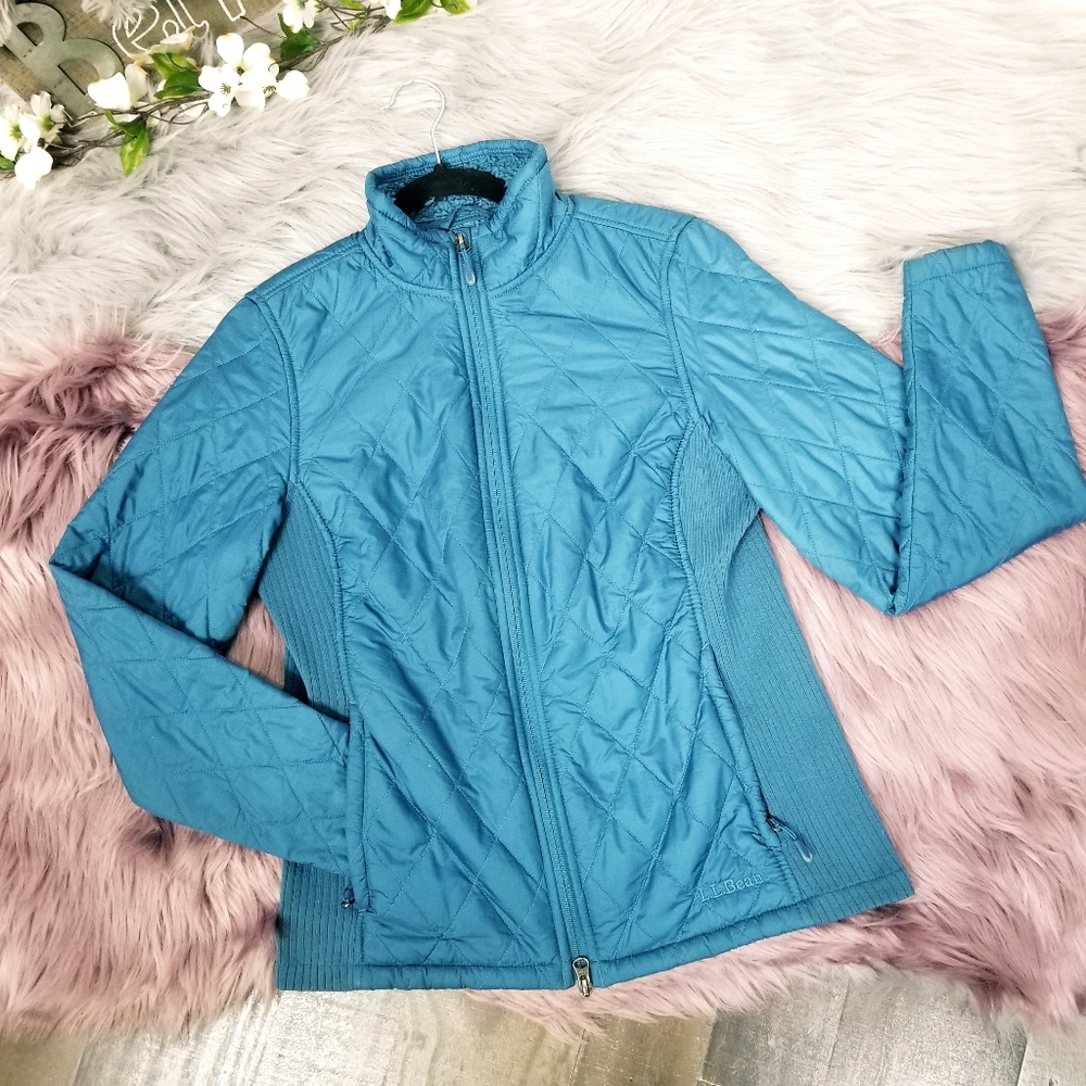 L.L. Bean women's fleece-lined fitness jacket